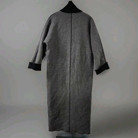 Joyce Onarheim Boe Reversible Wool Cashmere Coat S/M USA Made Legacy Collection - Picture 4 of 9